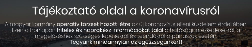 Tájékoztató a koronavírusról